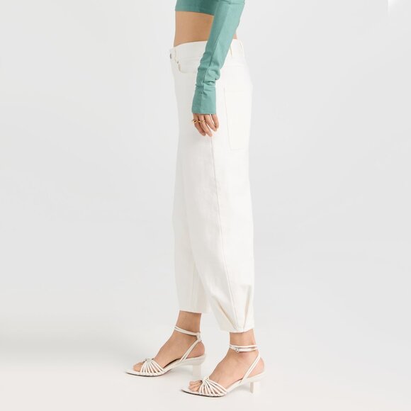 Tibi "Brancusi" Jeans in White, size 24 - Picture 13 of 15